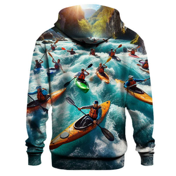 Kayaking - River Rush Hoodie