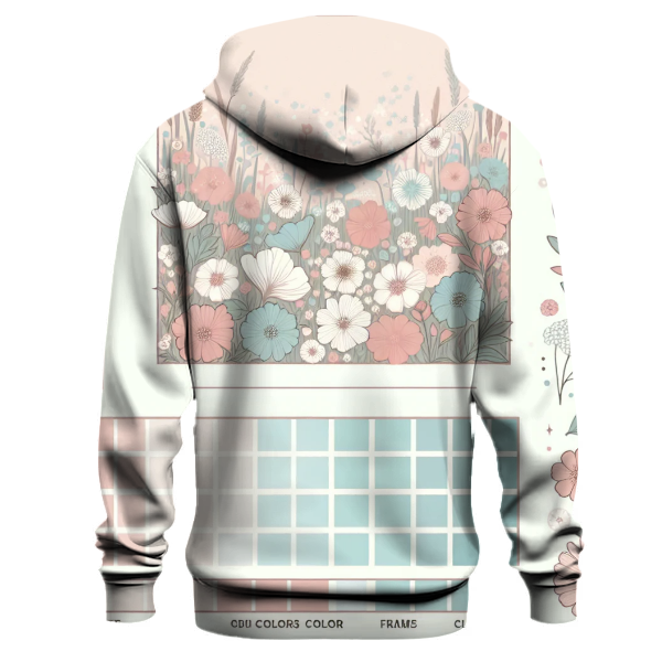 Peaceful Floral Meadow Hoodie
