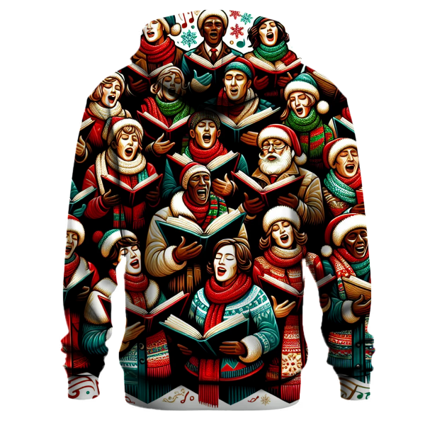 Charming Christmas Carolers Hoodie
