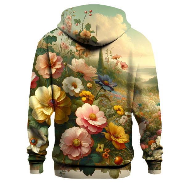 Earthy Floral Blooms Hoodie