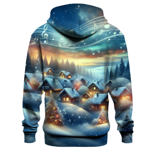 Snowy Village Serenade Hoodie