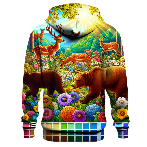 Charming Wildlife Encounter Hoodie