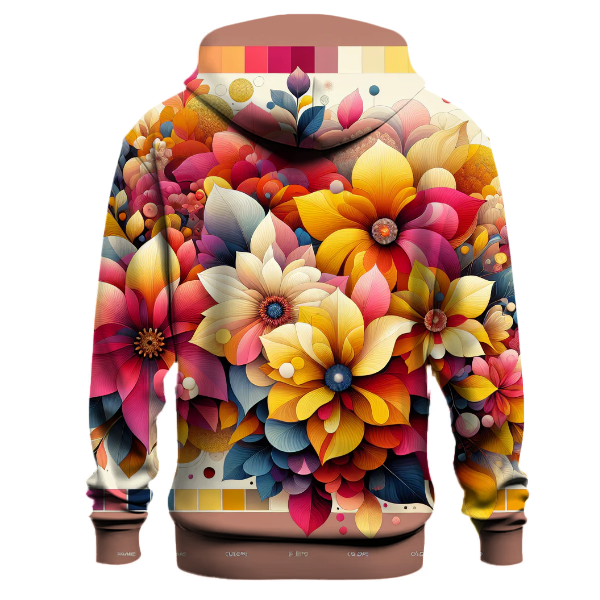 Retro Floral Festival Hoodie