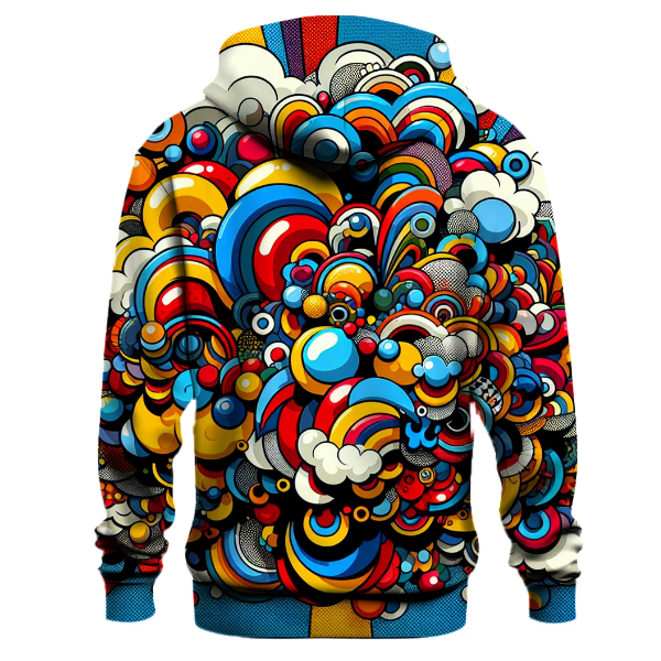 Classic Pop Art Explosion Hoodie