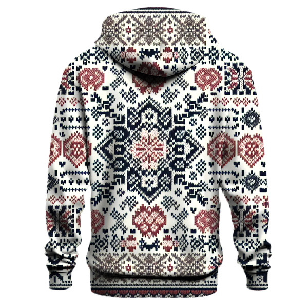Nordic Knit Delight Hoodie