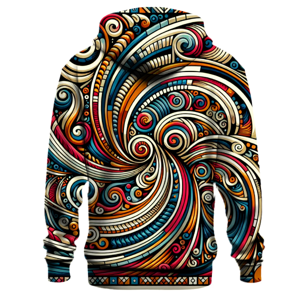 Swirl Tapestry Hoodie