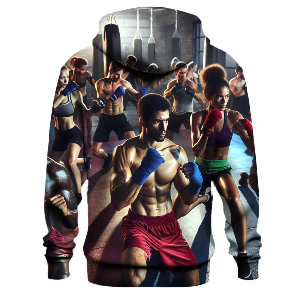 Kickboxing - Strike with Power Hoodie