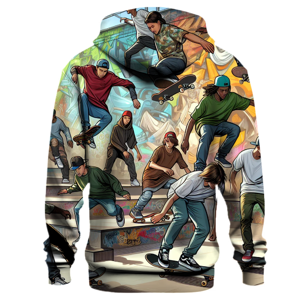 Skateboard Scene Hoodie
