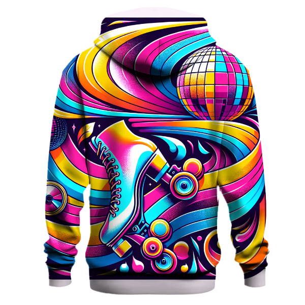 Neon Skates and Beats Hoodie