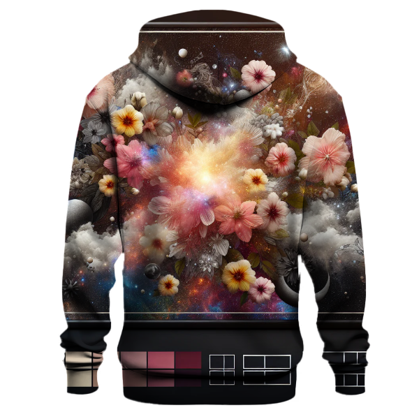 Cosmic Floral Hoodie