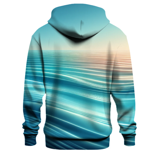 Azure Ripples Hoodie