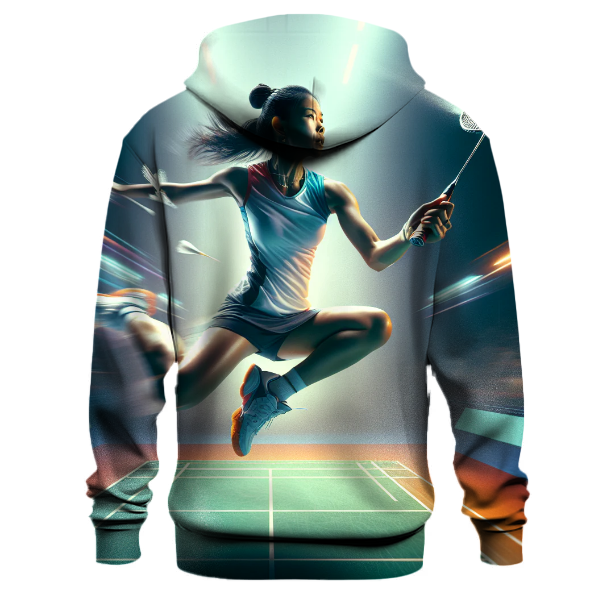 Badminton Smashing Ace Hoodie