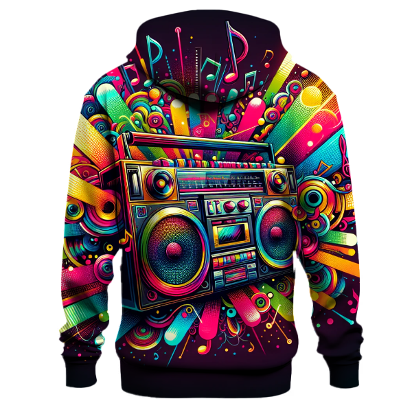 Dancing Retro Boombox Hoodie