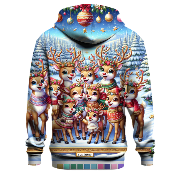 Reindeer Forest Reunion Hoodie