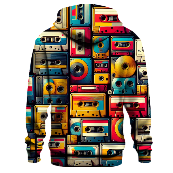 Classic 80s Tape Cassette Hoodie