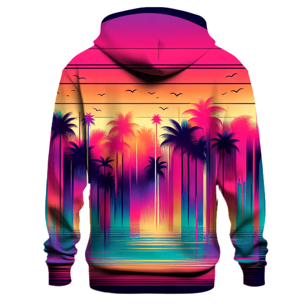 Electric Paradise Gradient Hoodie