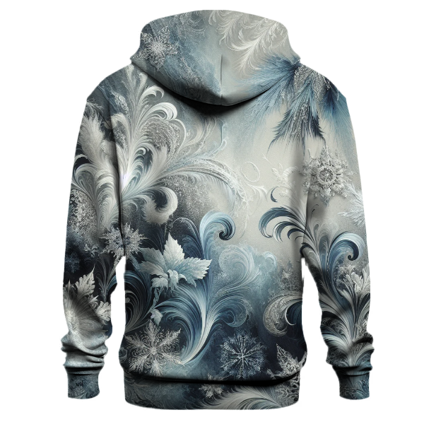 Glimmering Ice Crystals Hoodie