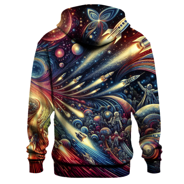Adventurous Cosmic Odyssey Hoodie