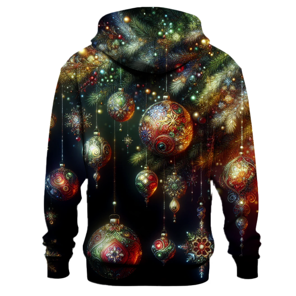 Christmas Tree Ornament Extravaganza Hoodie