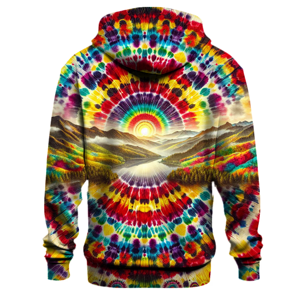 Carnival Kaleidoscope Tie-Dye Hoodie