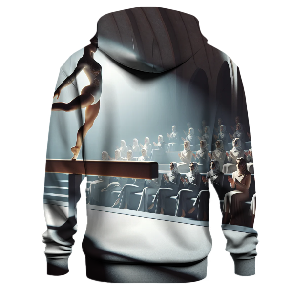 Gymnastics - Balance Beam Elegance Hoodie