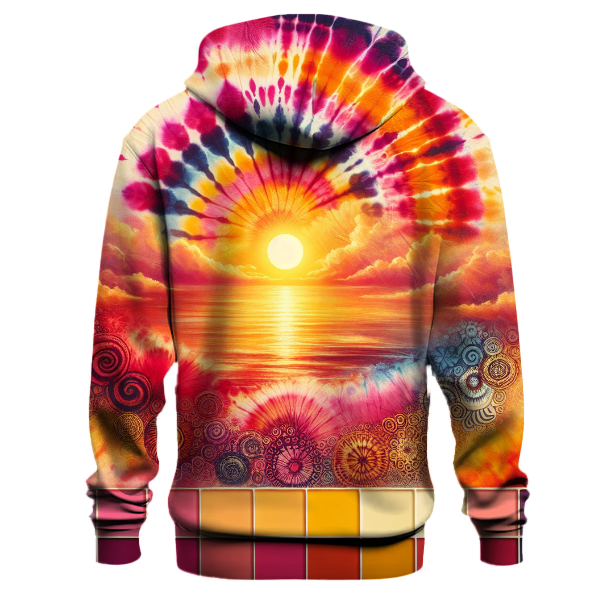 Fiery Sunset Escape Hoodie