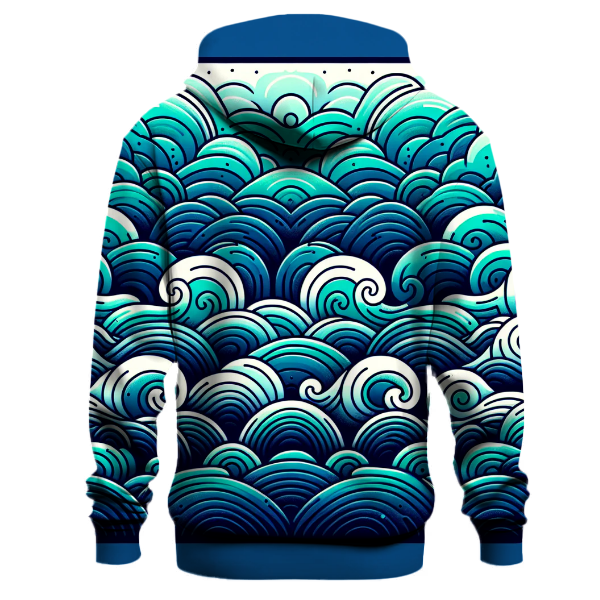Sea Foam Symphony Hoodie