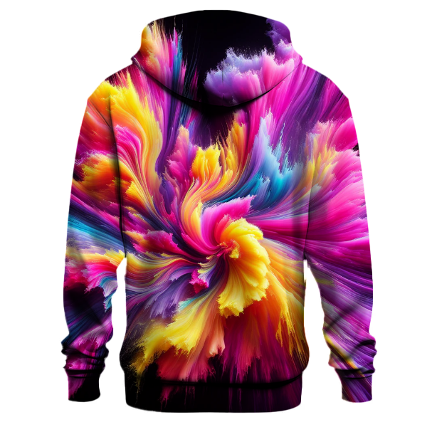 Neon Electric Pulse Hoodie