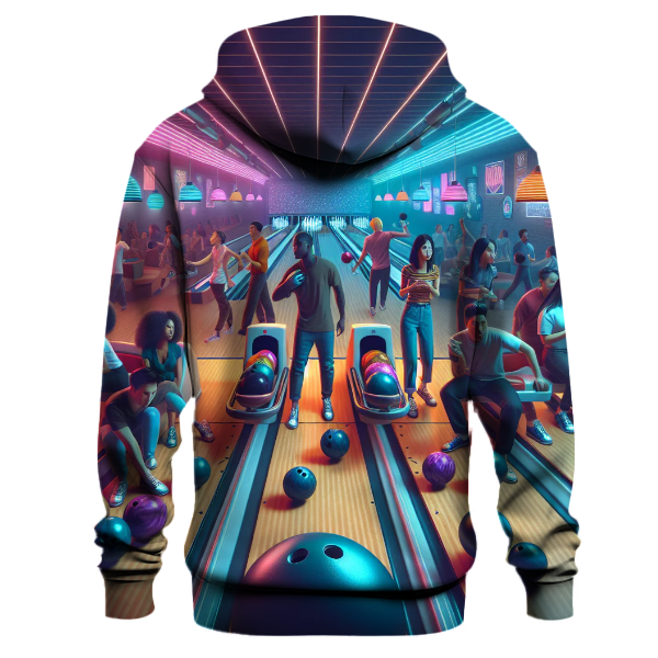 Bowling Alley Strike Hoodie