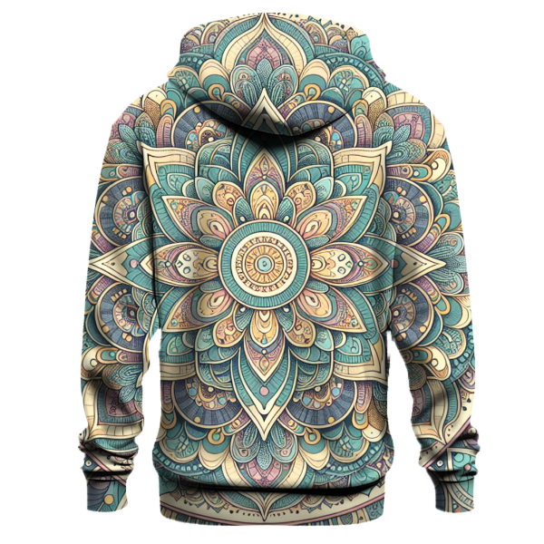 Retro Peaceful Mandalas Hoodie