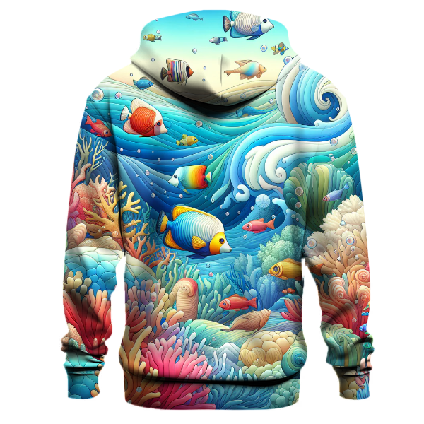 Oceanic Splash Hoodie