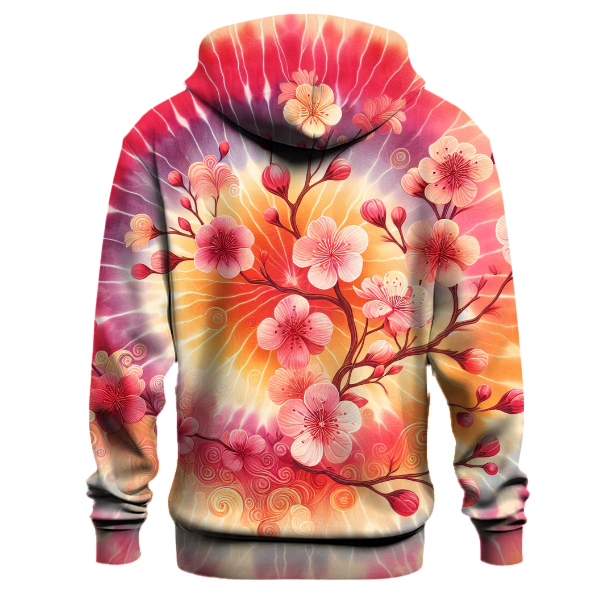Cherry Sunrise Tie-Dye Hoodie