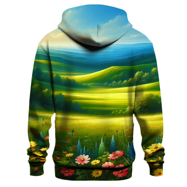 Peaceful Valley Landscape Hoodie