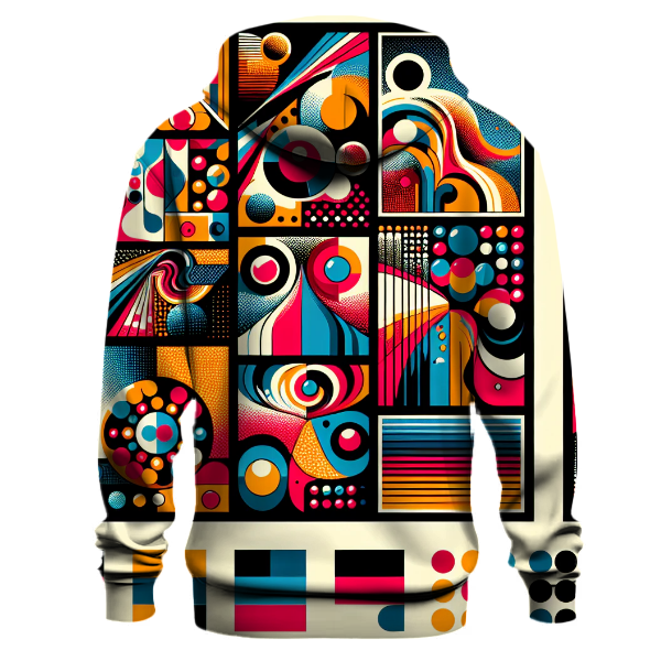 Retro Pop Art Fusion Hoodie