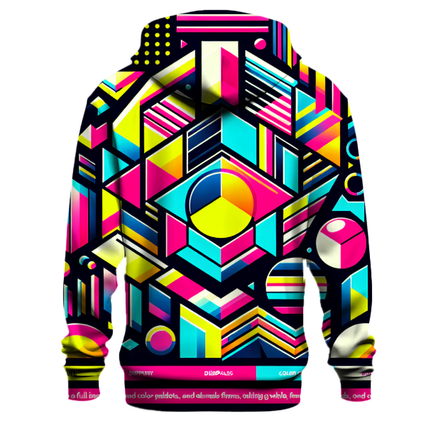 Disco Groove Patterns Hoodie