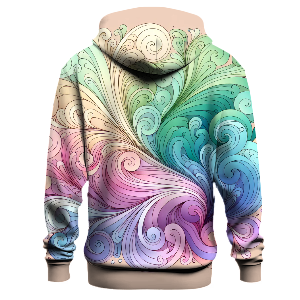 Pastel Rainbow Burst Hoodie