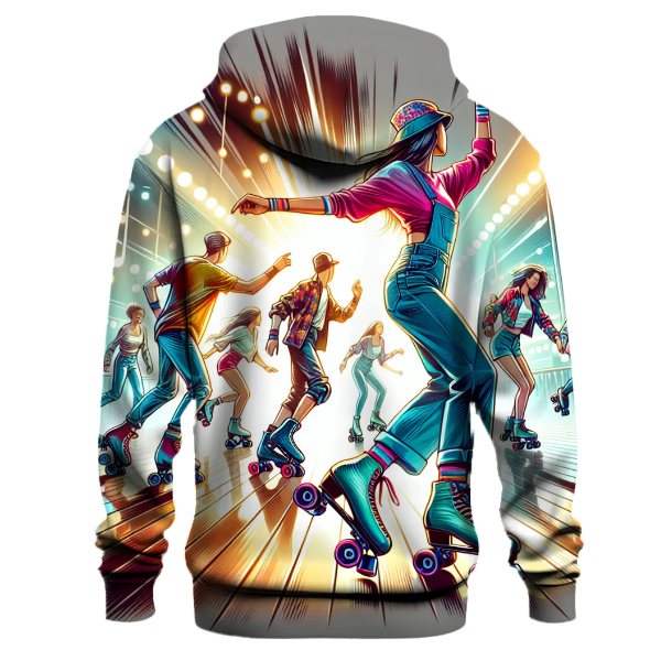 Roller Skating Groove Hoodie