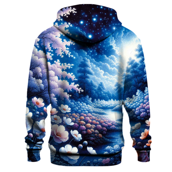 Enchanting Night Blooms Hoodie