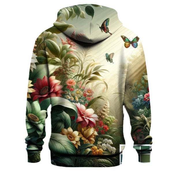 Ethereal Flower Garden Hoodie