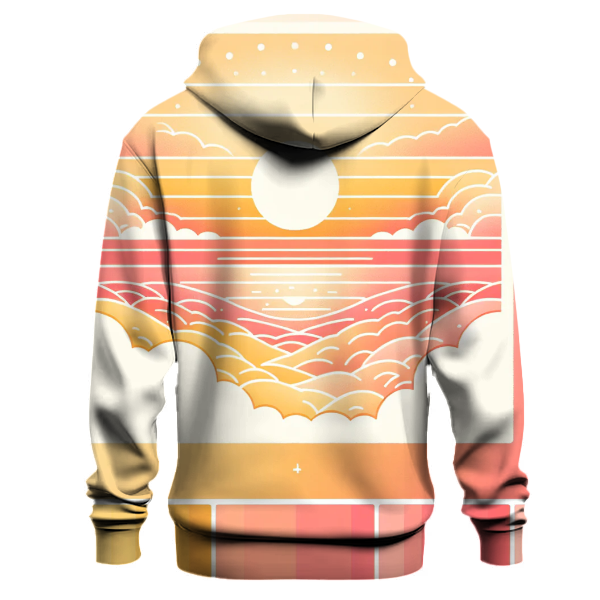 Sunrise Coral Spectrum Hoodie