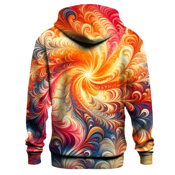Tropical Sunset Radiance Hoodie