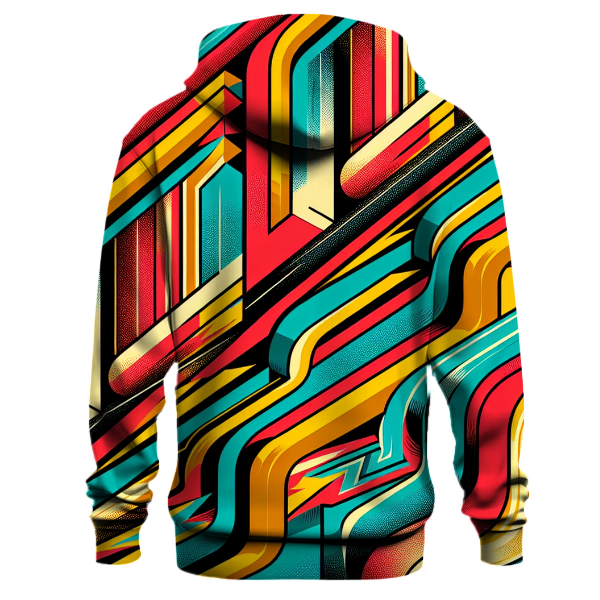 Retro Roller Rink Vibes Hoodie