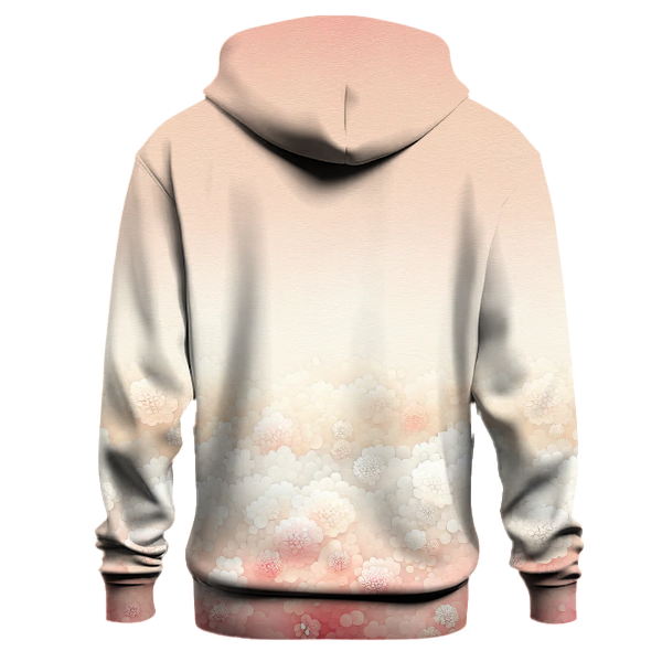 Blush Blossom Gradient Hoodie