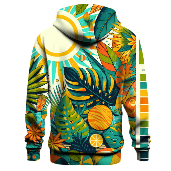 Electric Tropical Dreams Hoodie