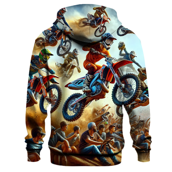 Motocross Excitement Hoodie
