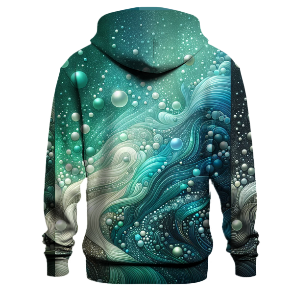 Oceanic Jewel Shimmer Hoodie