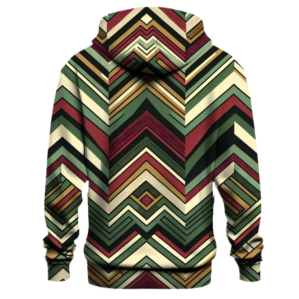 Groovy Chevron Vibes Hoodie