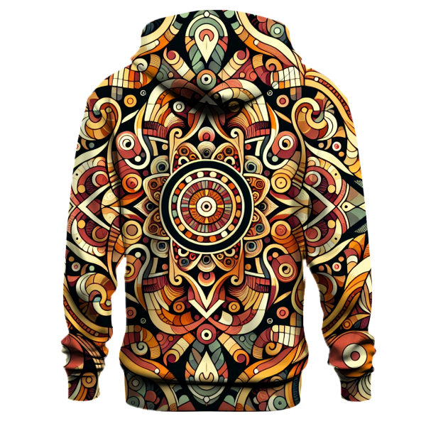 Bohemian Kaleidoscope Vibes Hoodie