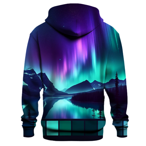 Majestic Aurora Landscapes Hoodie