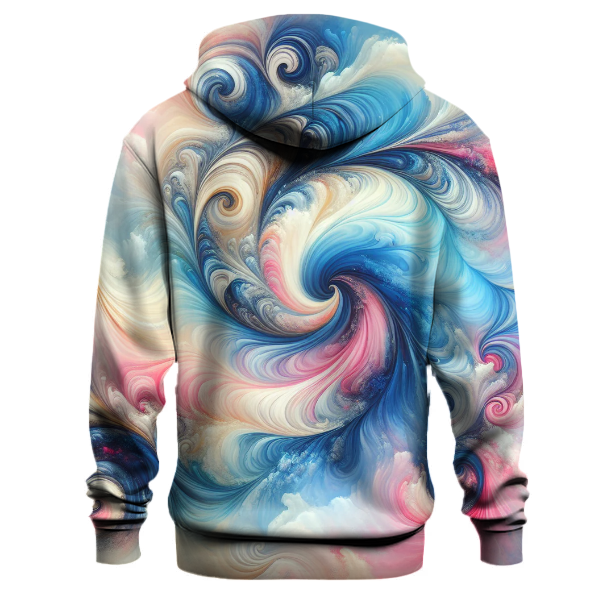 Whimsical Watercolor Rainbow Hoodie